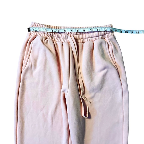 Fabletics High Rise Go-To Classic Sweatpant Jogger Pink Size Medium - Picture 5 of 11
